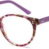 Brooklyn D108 Ladies Round Acetate Frame