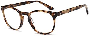BrooklynD113 Unisex Retro round Acetate Frame