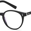 BrooklynD114 Unisex Retro Round Acetate Frame