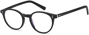 BrooklynD114 Unisex Retro Round Acetate Frame