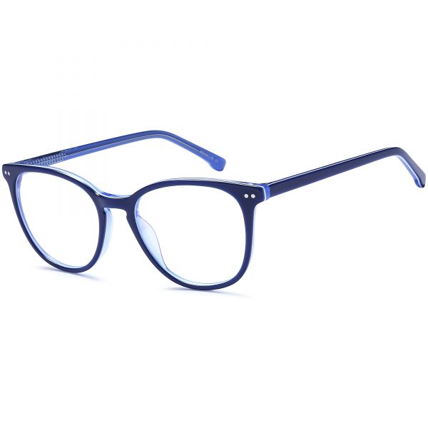 Brooklyn D170 Retro Unisex Round Acetate Frame