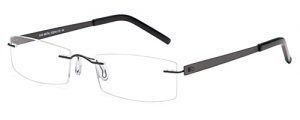 Emporium 7569 Unisex Designer Rimless