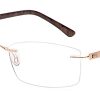 Emporium 7571 Ladies Designer Rimless