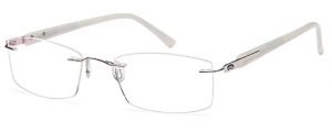 Emporium 7580 Ladies Designer Rimless
