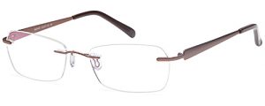 Emporium 7583 Ladies Designer Rimless