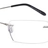 Emporium 7586 Unisex Designer Rimless