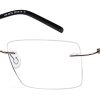 Emporium 7588 Gents Designer Rimless