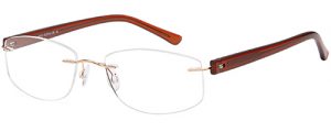 Emporium 7589 Ladies Designer Rimless