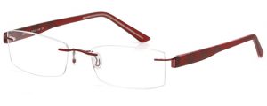 Emporium 7562 Ladies Designer Rimless