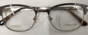 Tom Ford TM 5381 050 52x18 Titanium